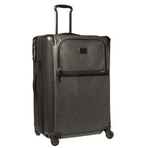 tumi grey brown medium alpha 2 expandable 4 wheel luggage